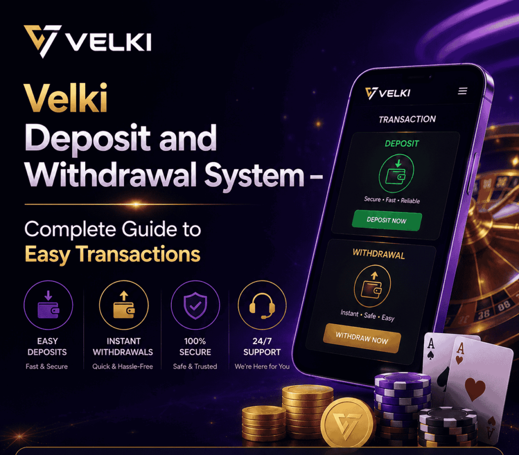 Velki Deposit & Withdrawal – Complete Guide